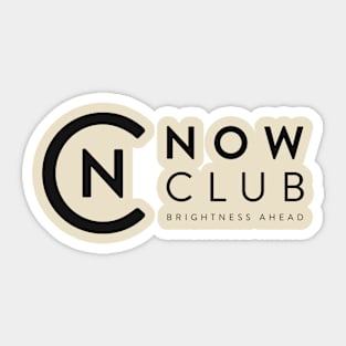 Now Club Logo Sticker